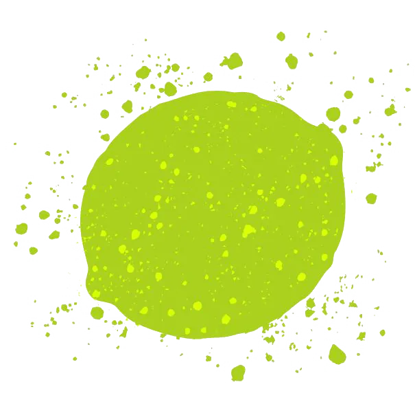 Die Glanzerei limette freigestellt